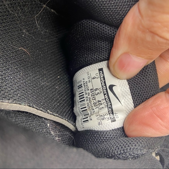 Black Nike training flex TR 6 sneakers size 9 - Picture 8 of 9